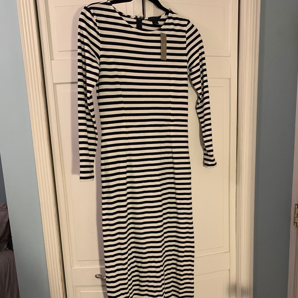 J.Crew Striped Dress